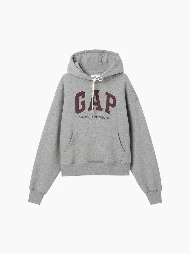 GAP × Victoria Beckham Φούτερ με κουκούλα από βαρύ γαλλικό φούτερ