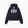 GAP × Victoria Beckham Φούτερ με κουκούλα από βαρύ γαλλικό φούτερ