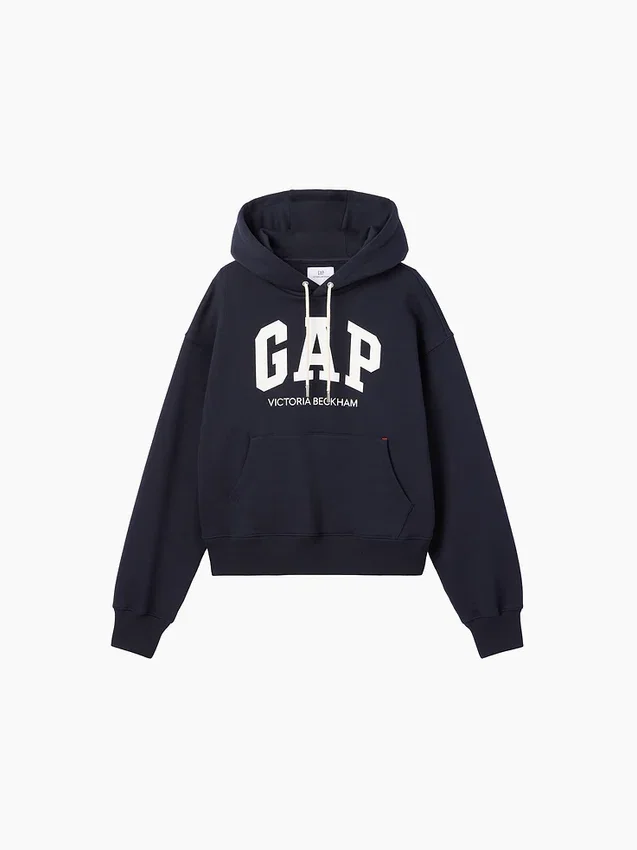 GAP × Victoria Beckham Φούτερ με κουκούλα από βαρύ γαλλικό φούτερ