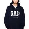 GAP × Victoria Beckham Φούτερ με κουκούλα από βαρύ γαλλικό φούτερ