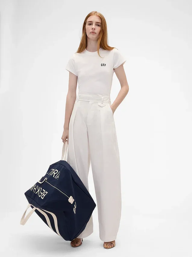 GAP × Victoria Beckham Μεγάλη τσάντα για το Σαββατοκύριακο