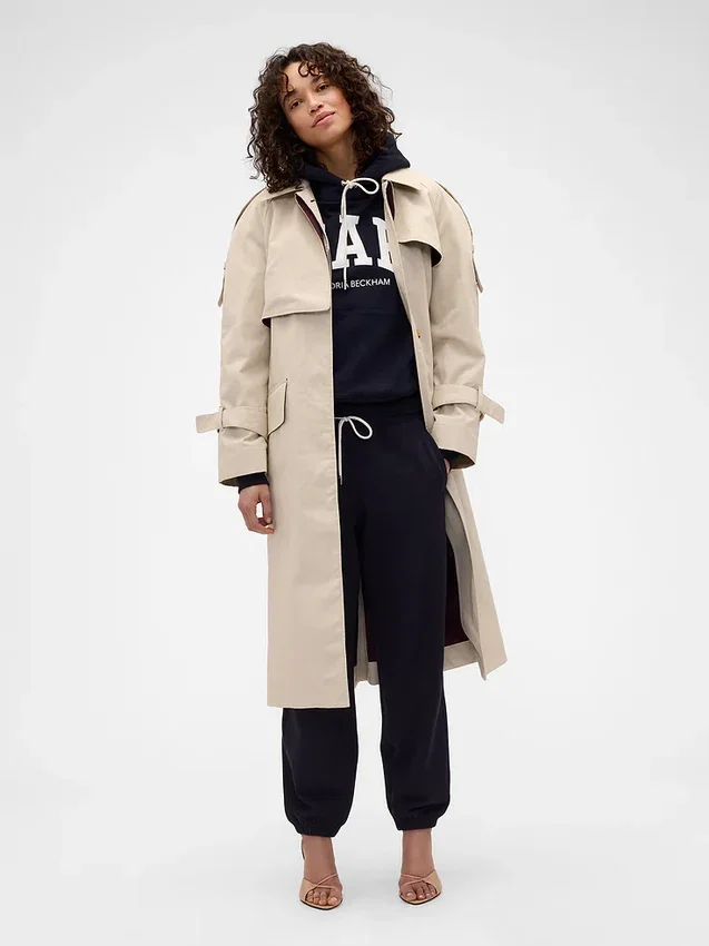 GAP × Victoria Beckham Παντελόνι τζόγκινγκ από βαρύ φρεντς τερί