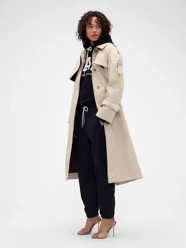 GAP × Victoria Beckham Παντελόνι τζόγκινγκ από βαρύ φρεντς τερί