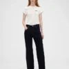 Gap × Victoria Beckham T-shirt με λογότυπο από βιολογικό βαμβάκι