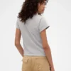 Gap × Victoria Beckham T-shirt με λογότυπο από βιολογικό βαμβάκι