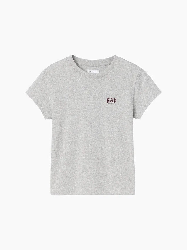 Gap × Victoria Beckham T-shirt με λογότυπο από βιολογικό βαμβάκι