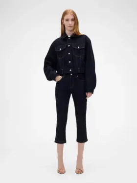 Gap × Victoria Beckham Τζιν Capri χαμηλής μέσης