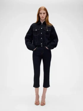 Gap × Victoria Beckham Τζιν Capri χαμηλής μέσης