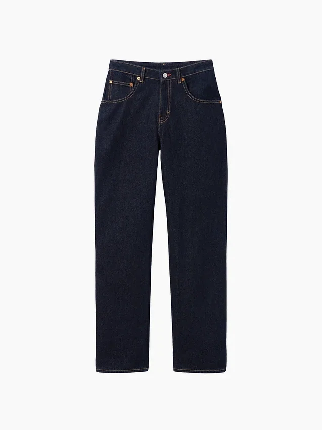 GAP × Victoria Beckham Τζιν με ψηλή μέση και ίσια γραμμή