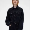 GAP × Victoria Beckham Ζακέτα τζιν χαλαρής γραμμής