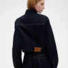GAP × Victoria Beckham Ζακέτα τζιν χαλαρής γραμμής