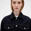GAP × Victoria Beckham Ζακέτα τζιν χαλαρής γραμμής
