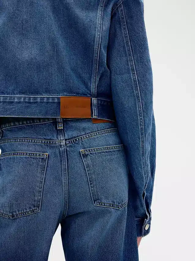 GAP × Victoria Beckham Ζακέτα τζιν χαλαρής γραμμής