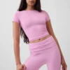 GapFit Smooth Αναστρέψιμο Κροπ Τοπ με Περιτύλιξη