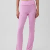GapFit Smooth Foldover Mini Flare Leggings