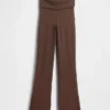 GapFit Smooth Foldover Mini Flare Leggings