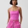 GapFit Smooth Racerback Crop Tank Top