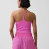 GapFit Smooth Racerback Crop Tank Top