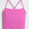 GapFit Smooth Racerback Crop Tank Top