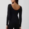 GapFit Smooth T-shirt με λαιμόκοψη τύπου «boatneck»
