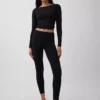 GapFit Smooth T-shirt με λαιμόκοψη τύπου «boatneck»