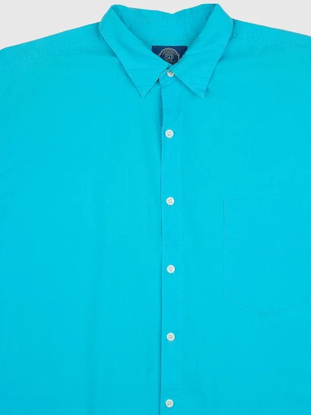 Gapvintage Ανδρικό υφασμένο πουκάμισο της δεκαετίας του '90 - M