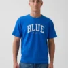 Get Blue Φανελάκι με χαλαρή γραμμή και λογότυπο
