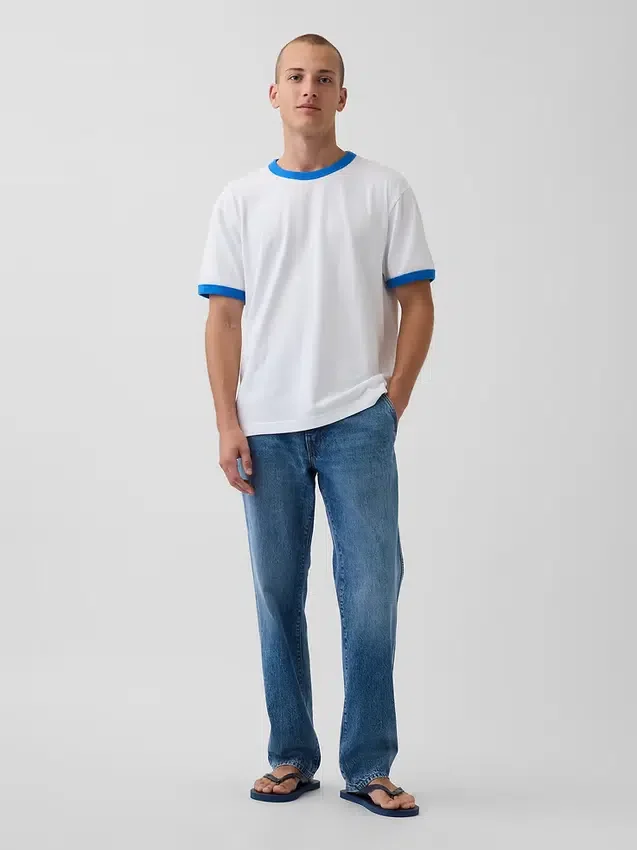 Get Blue Φανελάκι με χαλαρή γραμμή και λογότυπο
