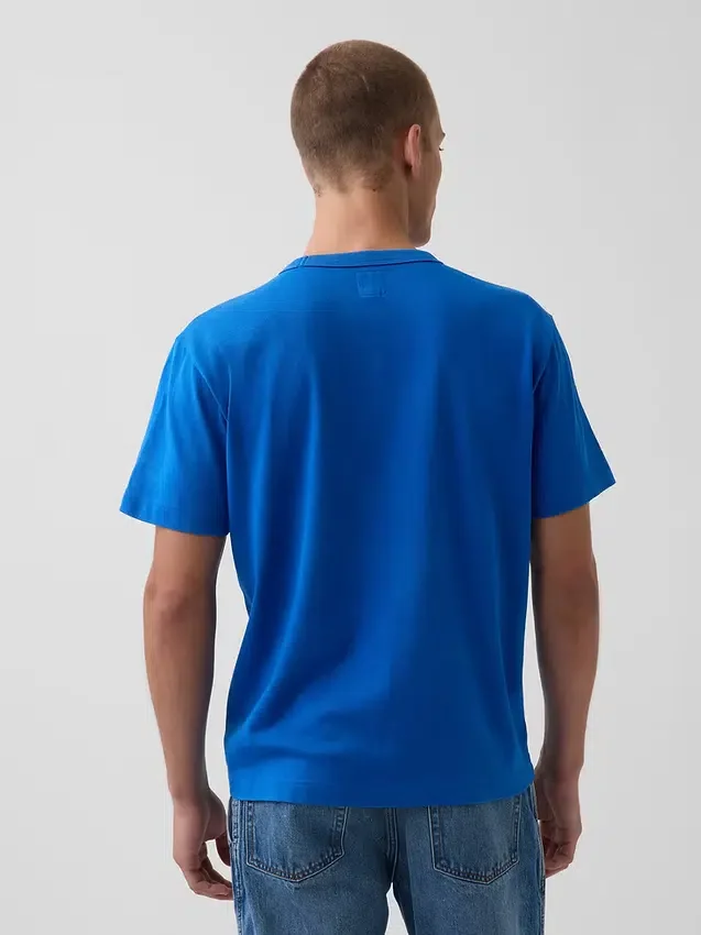 Get Blue Φανελάκι με χαλαρή γραμμή και λογότυπο