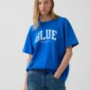 Get Blue Φανελάκι με χαλαρή γραμμή και λογότυπο