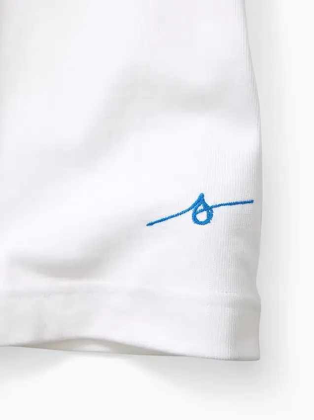 Get Blue Φανελάκι με χαλαρή γραμμή και λογότυπο