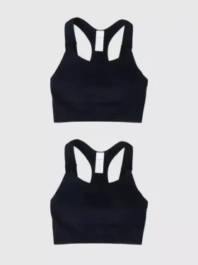 Ingrid and Isabel Basics Αθλητικό σουτιέν θηλασμού χωρίς ραφές για εγκυμοσύνη, σετ 2 τεμαχίων