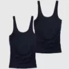 Ingrid and Isabel Basics Κάμι χωρίς ραφές για εγκυμοσύνη με στήριξη στην κοιλιά, σετ 2 τεμαχίων