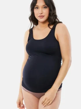 Ingrid and Isabel Basics Κάμι χωρίς ραφές για εγκυμοσύνη με στήριξη στην κοιλιά, σετ 2 τεμαχίων