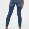 Jeggings εγκυμοσύνης με φθαρμένη εμφάνιση και πλήρες πάνελ