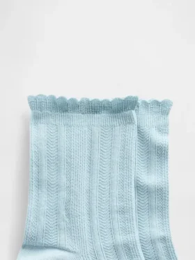Κάλτσες μέχρι το γόνατο με πλέξη Pointelle