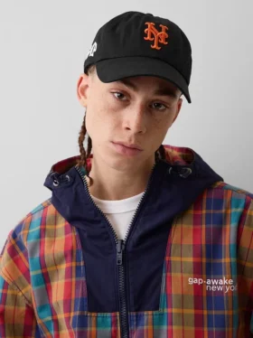 Καπέλο μπέιζμπολ GAP × Awake Ny Mets '47 Brand