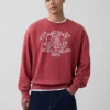 Keith Haring Φούτερ με λογότυπο, βαριάς ποιότητας