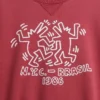 Keith Haring Φούτερ με λογότυπο, βαριάς ποιότητας