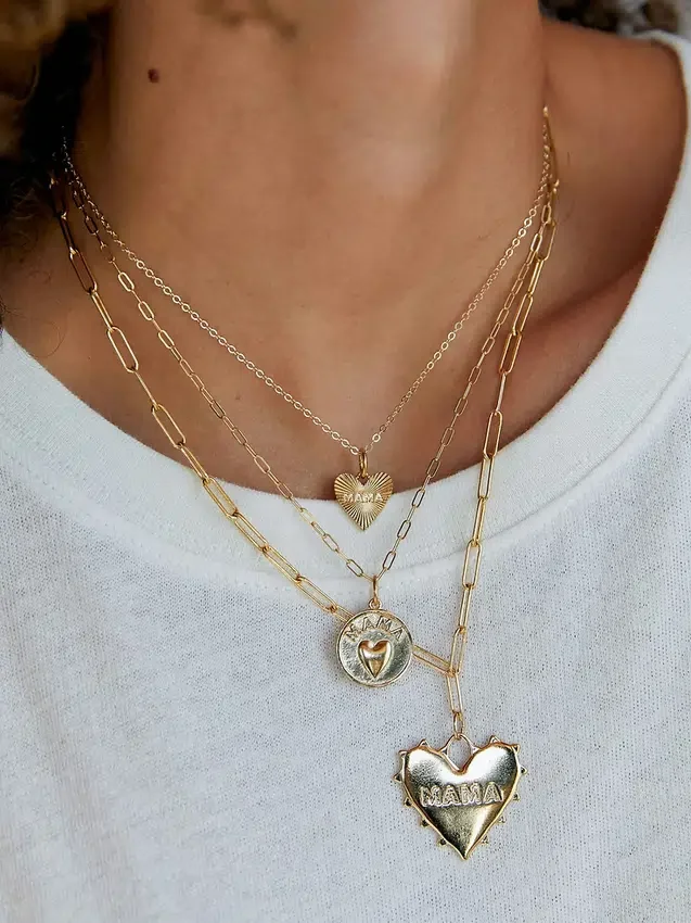 Κολιέ Hart Dainty Heart Mama