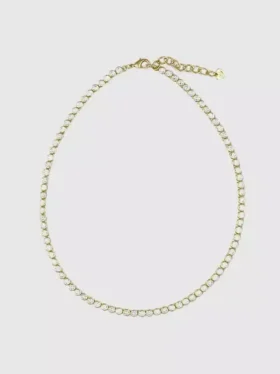 Κολιέ «Τένις» Bezel της Hart