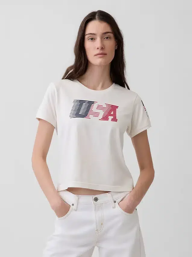 Κοντό T-shirt «Team USA»