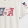 Κοντό T-shirt «Team USA»