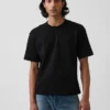 Κοντό βαρέως βάρους T-shirt για ενήλικες