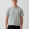 Κοντό βαρέως βάρους T-shirt για ενήλικες