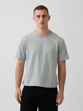 Κοντό βαρέως βάρους T-shirt για ενήλικες