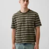Κοντό βαρέως βάρους T-shirt για ενήλικες