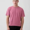 Κοντό βαρέως βάρους T-shirt για ενήλικες