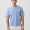 Κοντό βαρέως βάρους T-shirt για ενήλικες