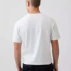 Κοντό βαρέως βάρους T-shirt για ενήλικες